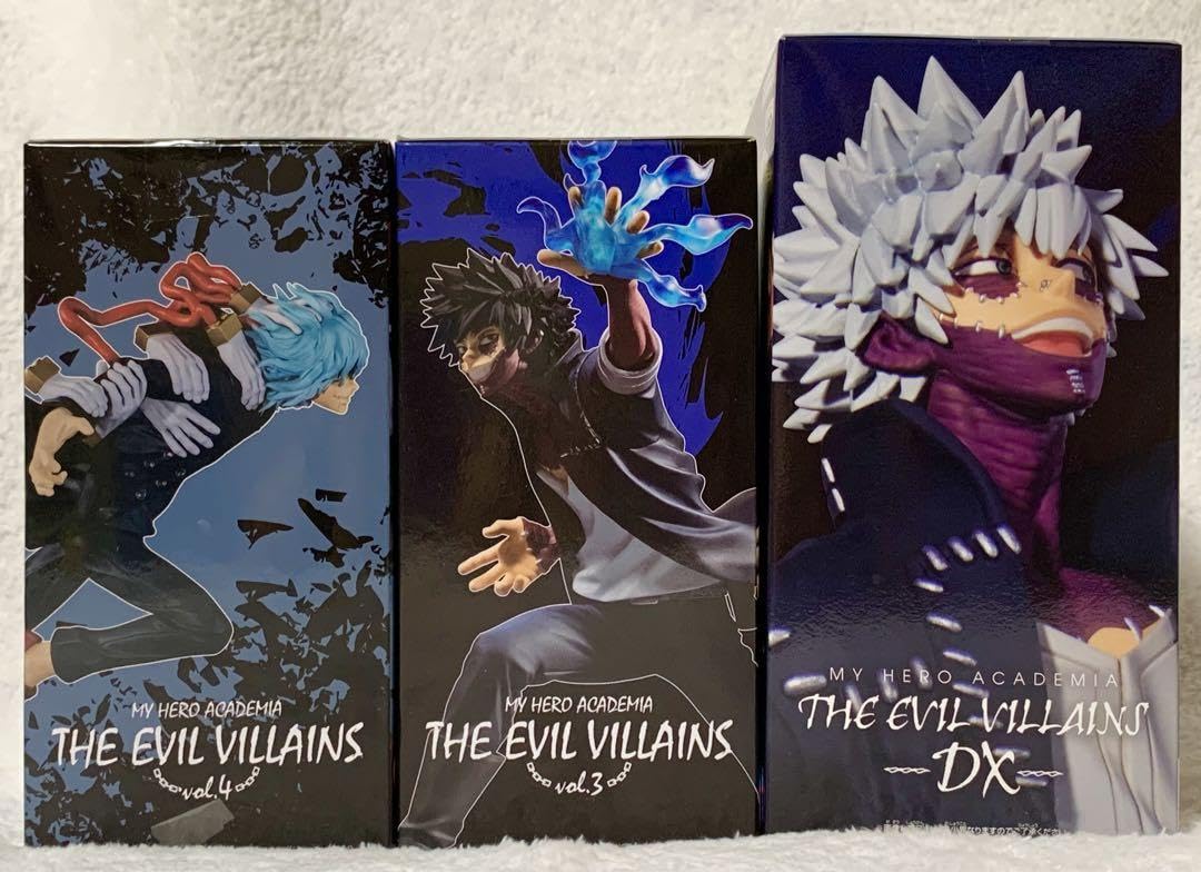 ヒロアカ　僕のヴィランアカデミア　フィギュア　3点セット　新品未開封 Amazon.co.jp: 僕のヒーローアカデミア（ヒロアカ） ヴィラン